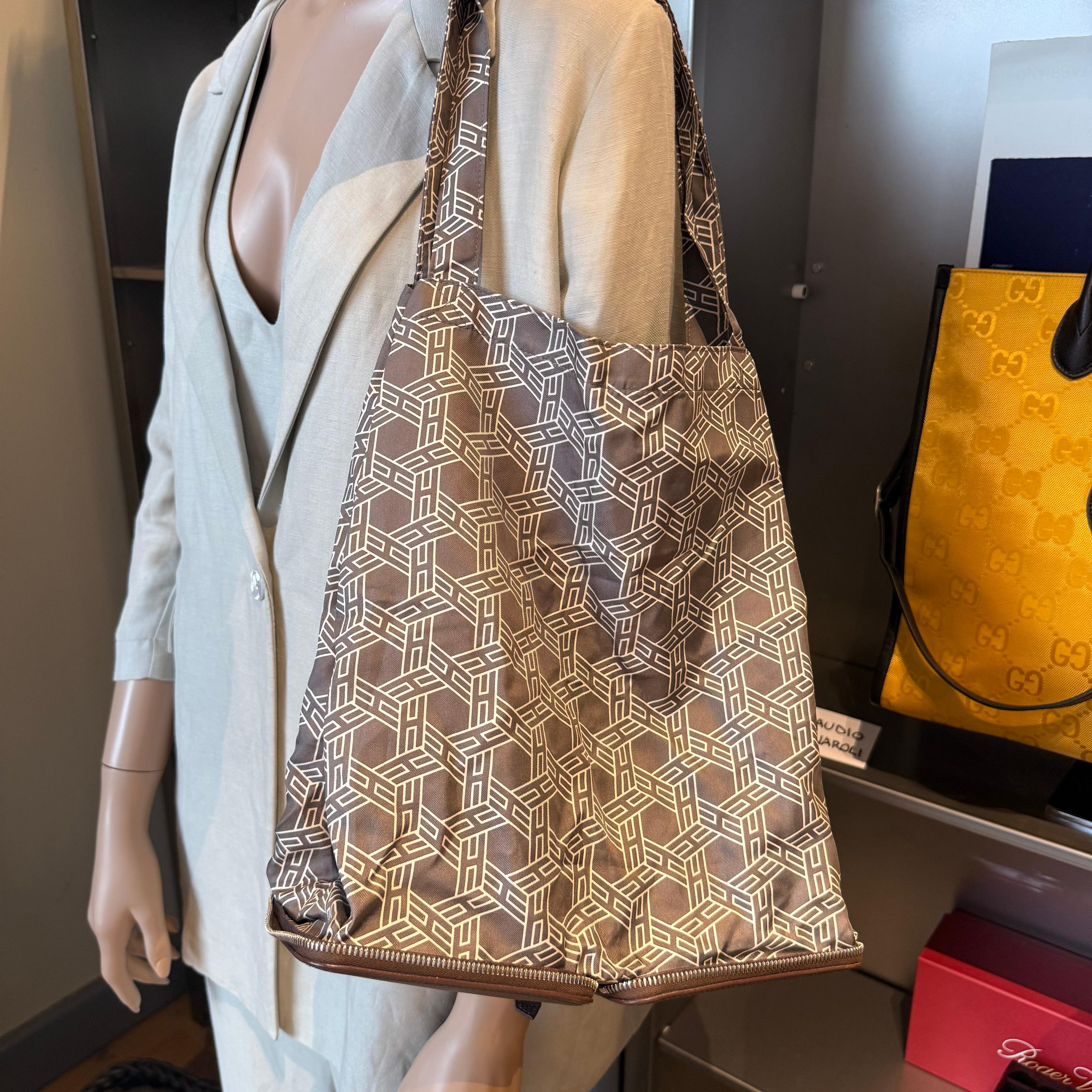 Hermès Brown Silky Pop Leather Bag In Excellent Condition For Sale In Gazzaniga (BG), IT