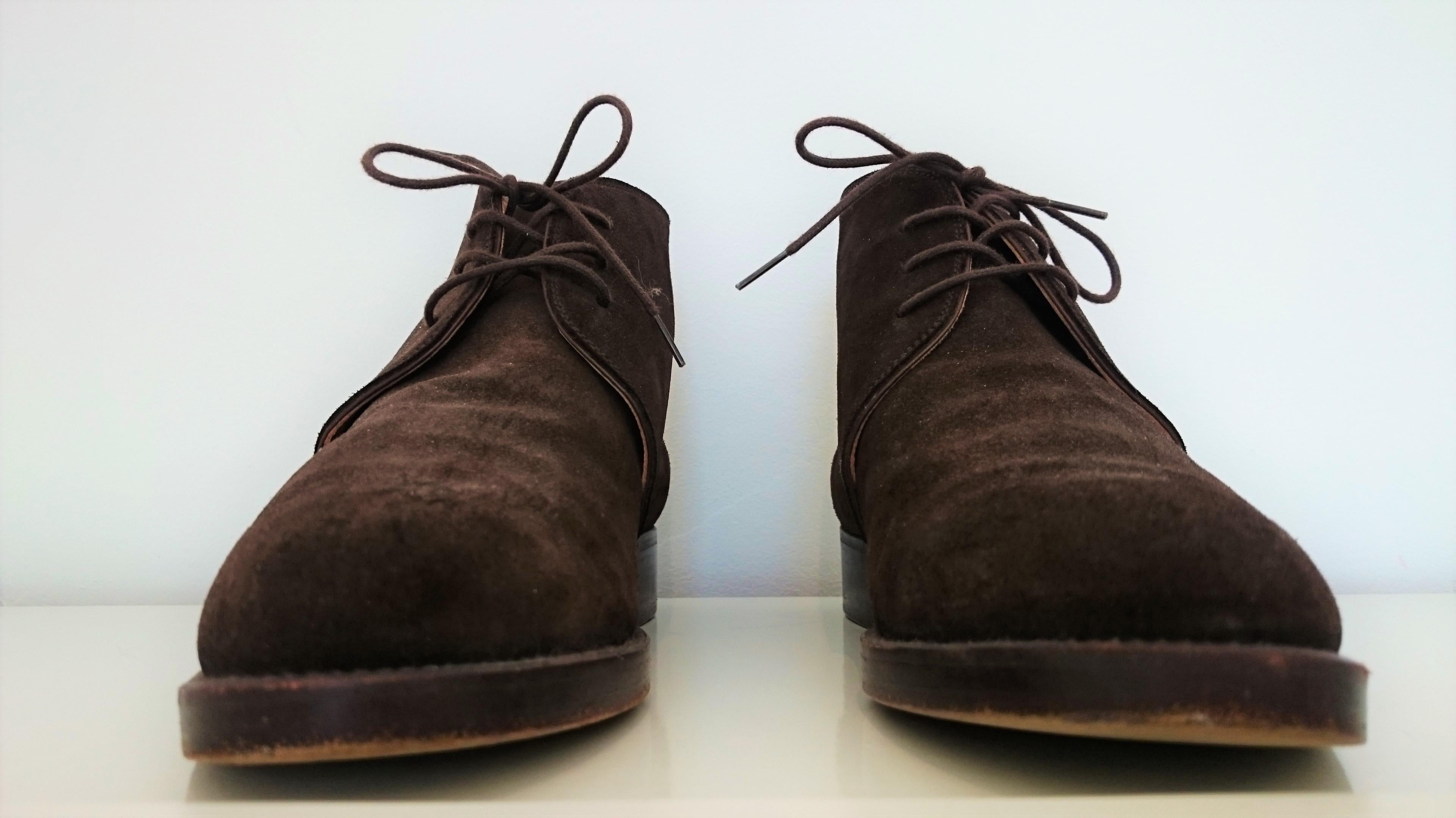 Hermès Brown Suede Ankle Boots. 
Great conditions
Size 40
Boot height: 14 cm
Made in Italy