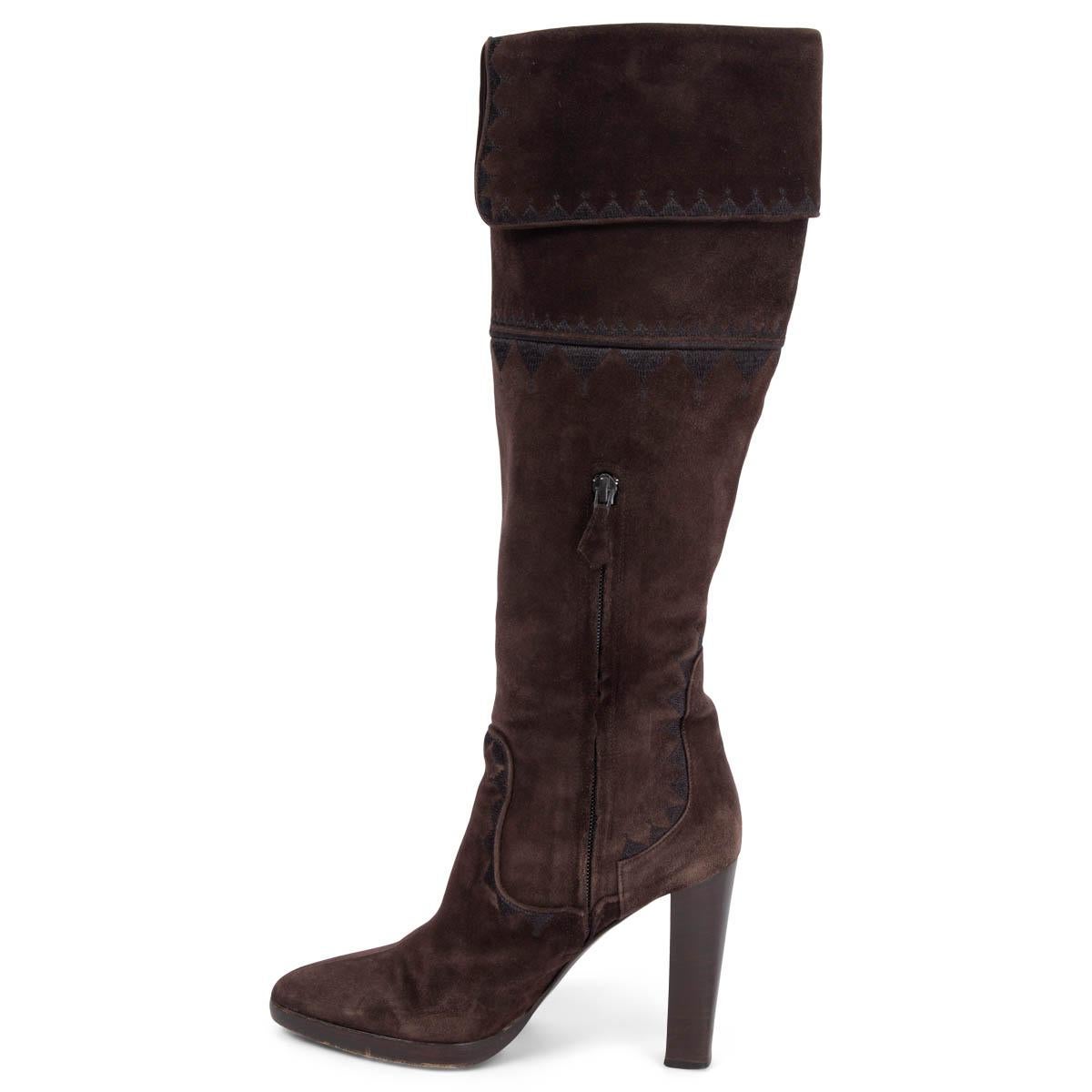 knee high boots fold over top