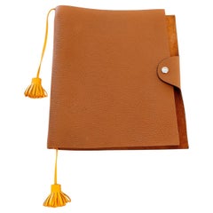 Hermès Brown Togo Notepad Cover