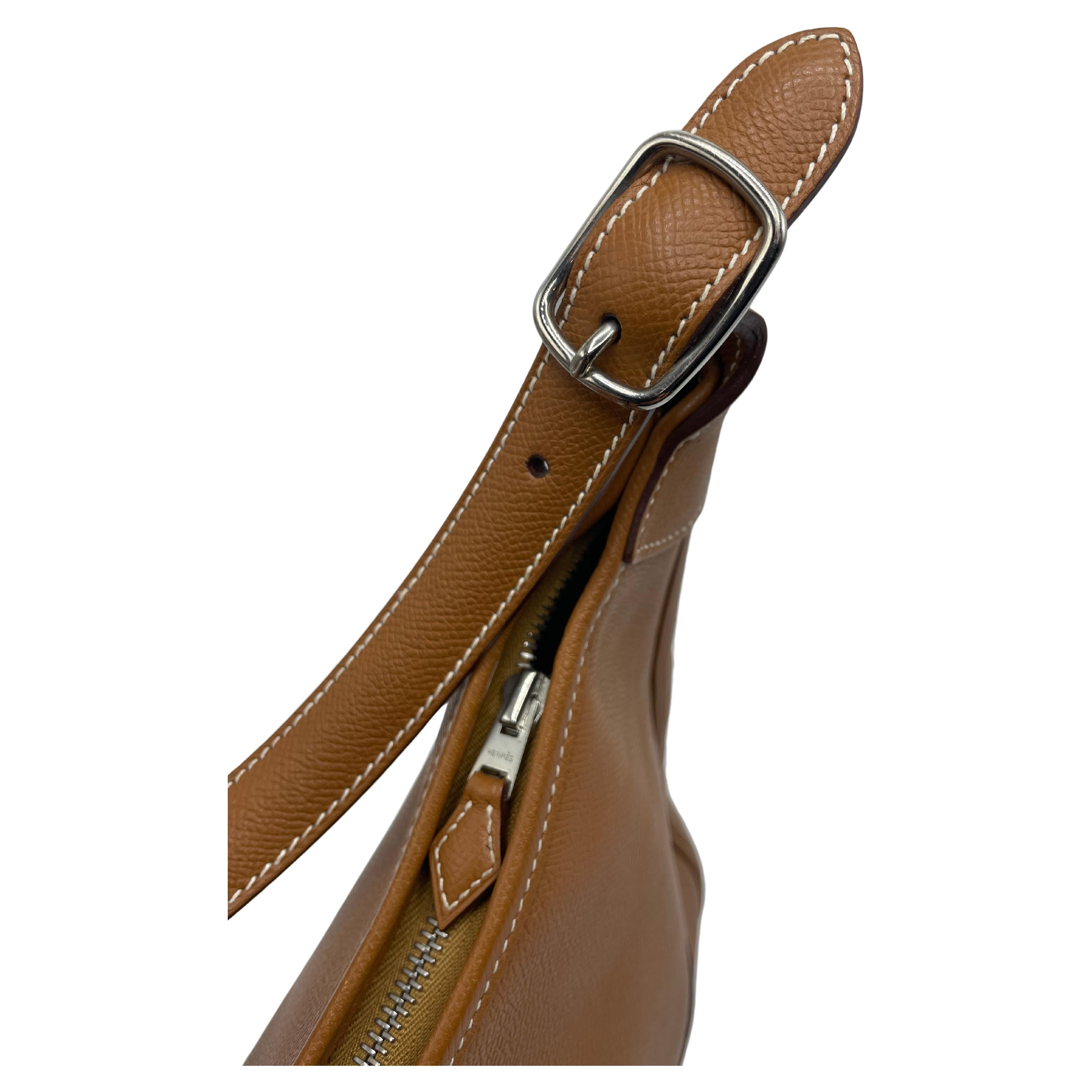 Marron Hermès Brown Trim Bag