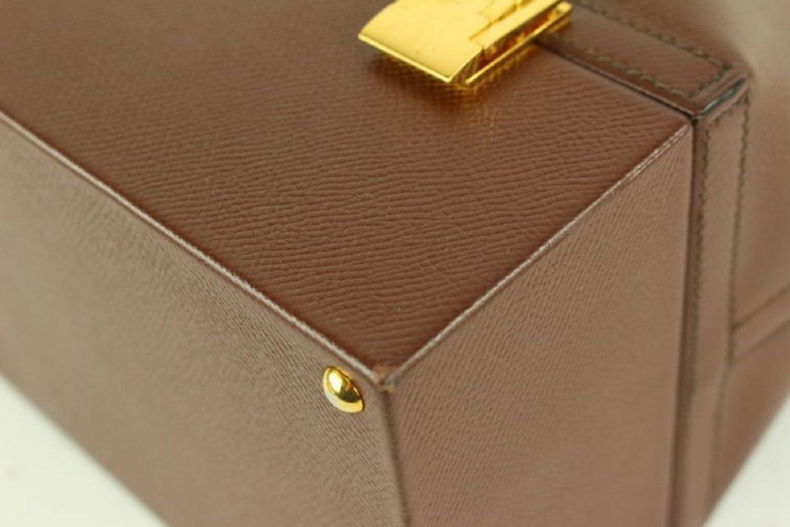 Hermes Brown x Gold Epsom Macpherson Bolide with Strap 916her99 6