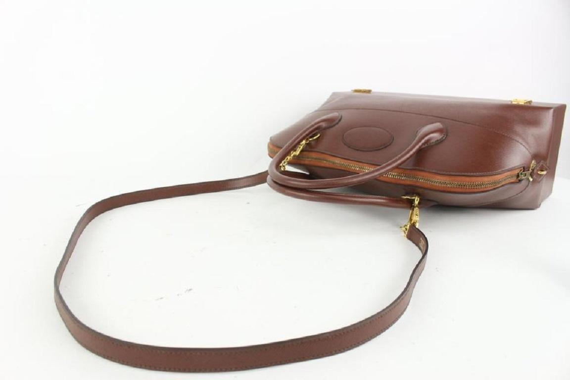 Hermes Brown x Gold Epsom Macpherson Bolide with Strap 916her99 2