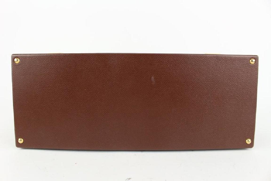 Hermes Brown x Gold Epsom Macpherson Bolide with Strap 916her99 5