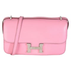 Hermès Bubblegum Epsom Constance Elan PHW