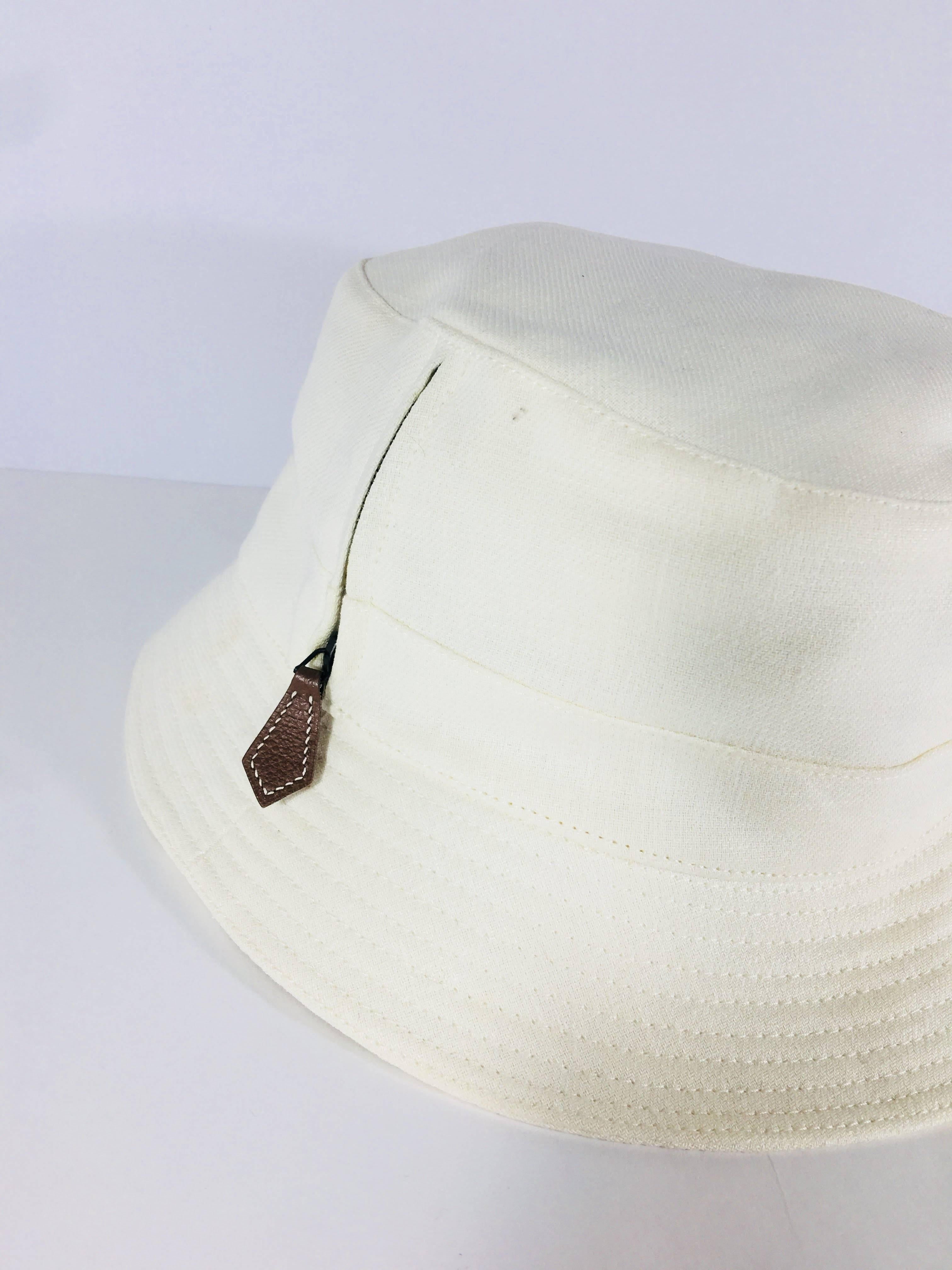 Hermes Bucket Hat at 1stDibs | hermes sun hat, bucket hat hermes