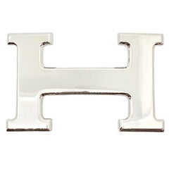 Hermes Schnalle Silber Farbe