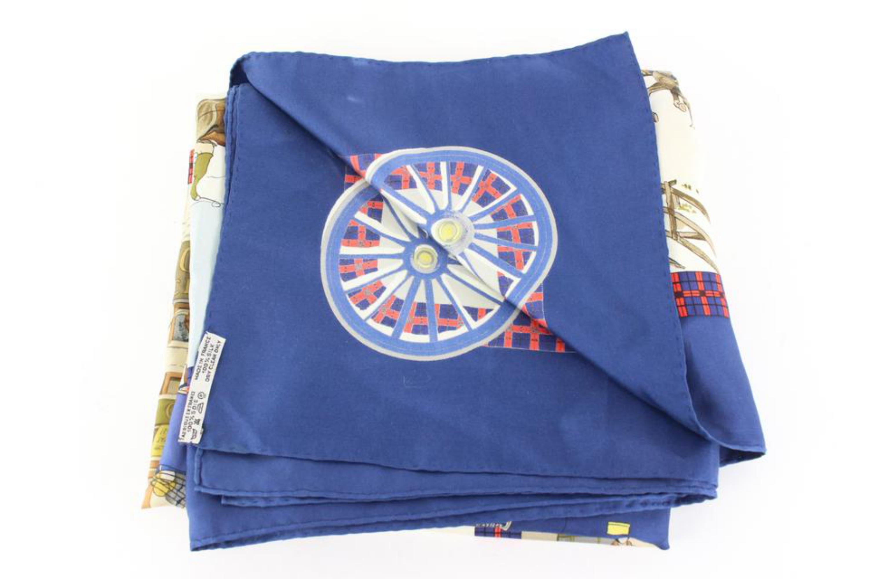 Hermès Bull and Mouth Regent's Circus Piccadilly Silk Scarf 80h56s In Good Condition In Dix hills, NY