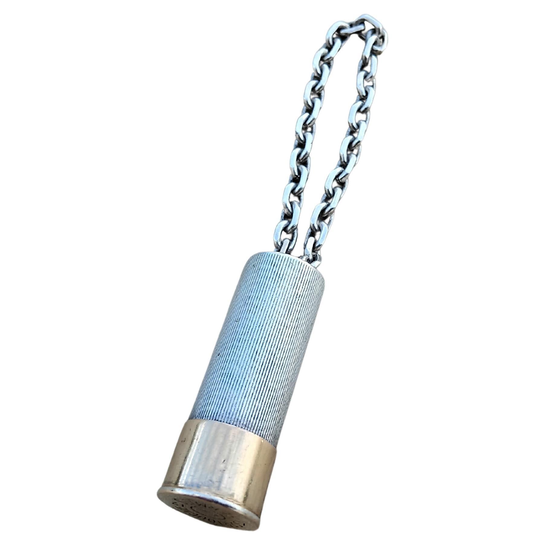 Portachiavi Hermès Bullet Cartridge Shotgun Shell 12 In condizioni buone in vendita a Corcoué Sur Logne, Loire-Atlantique
