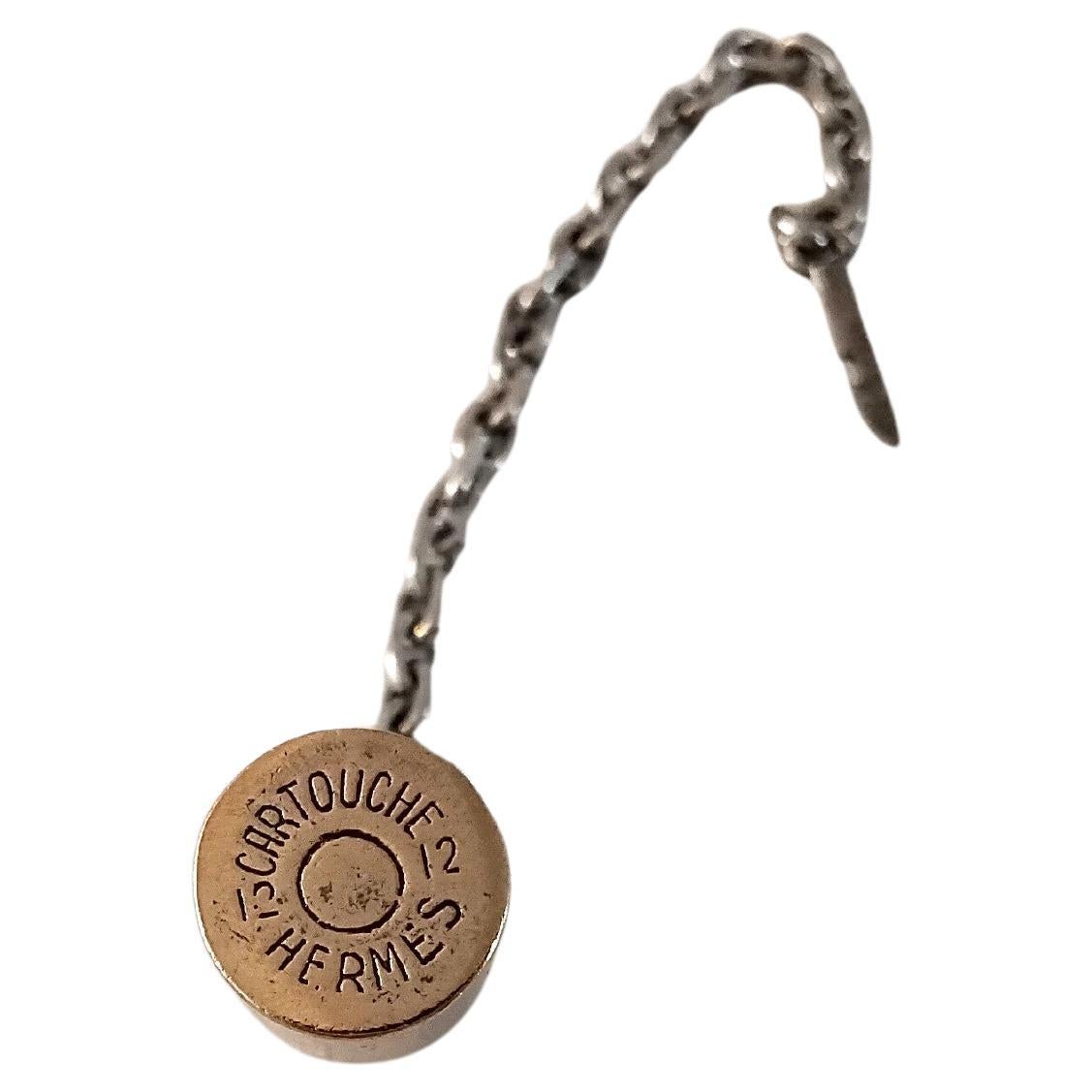 Portachiavi Hermès Bullet Cartridge Shotgun Shell 12 in vendita 3