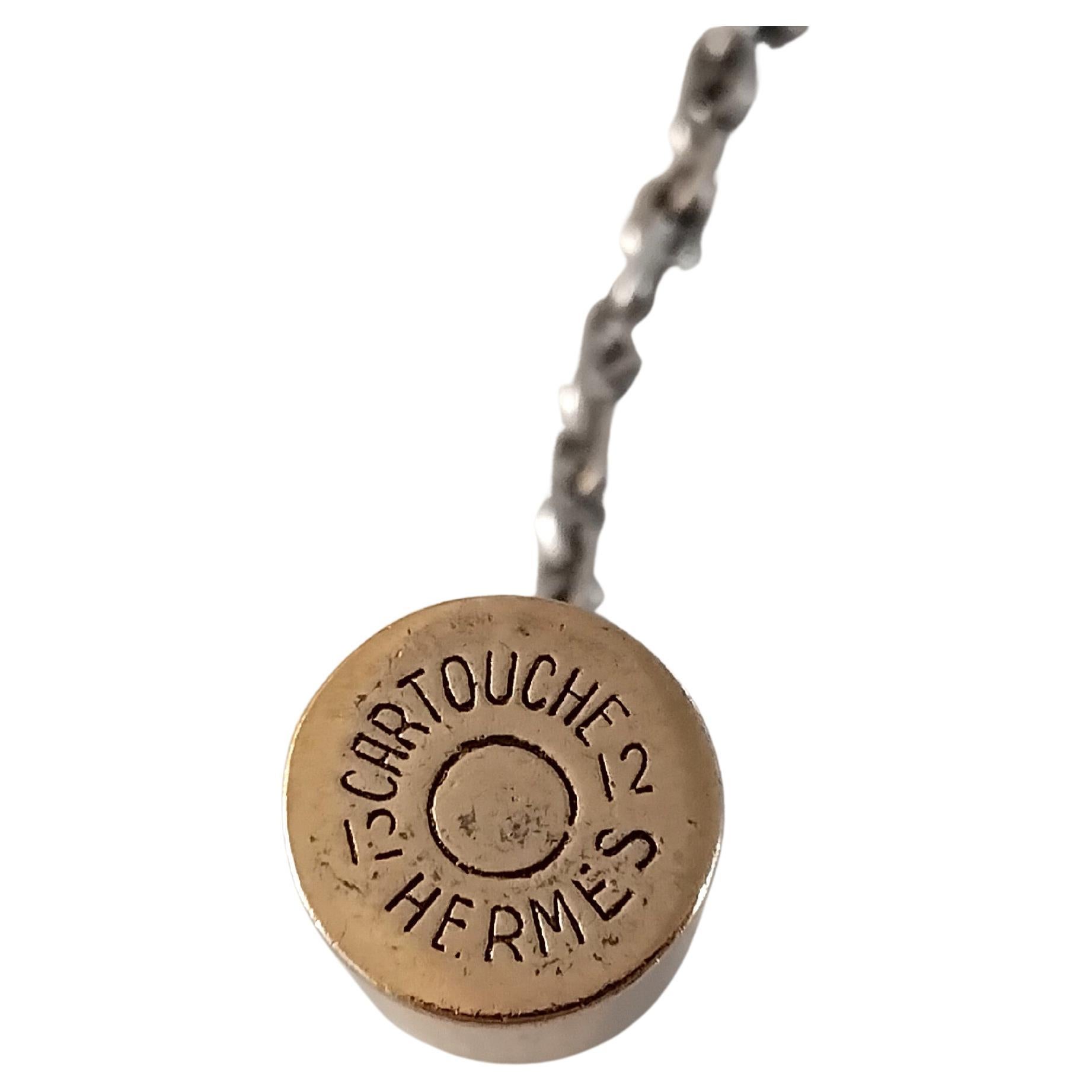 Portachiavi Hermès Bullet Cartridge Shotgun Shell 12 in vendita 4