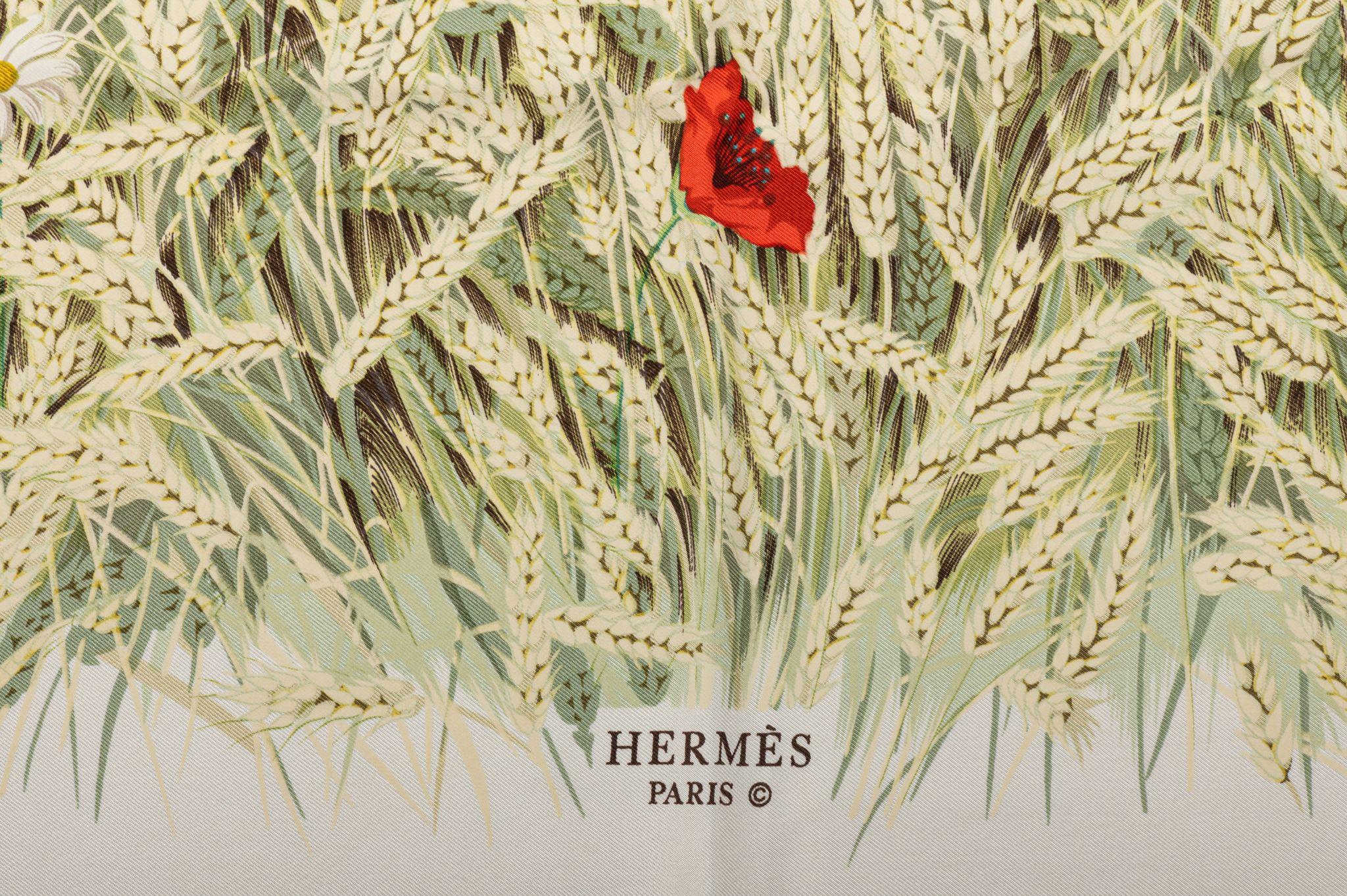 Hermes Bunnies Vintage Silk Scarf 1