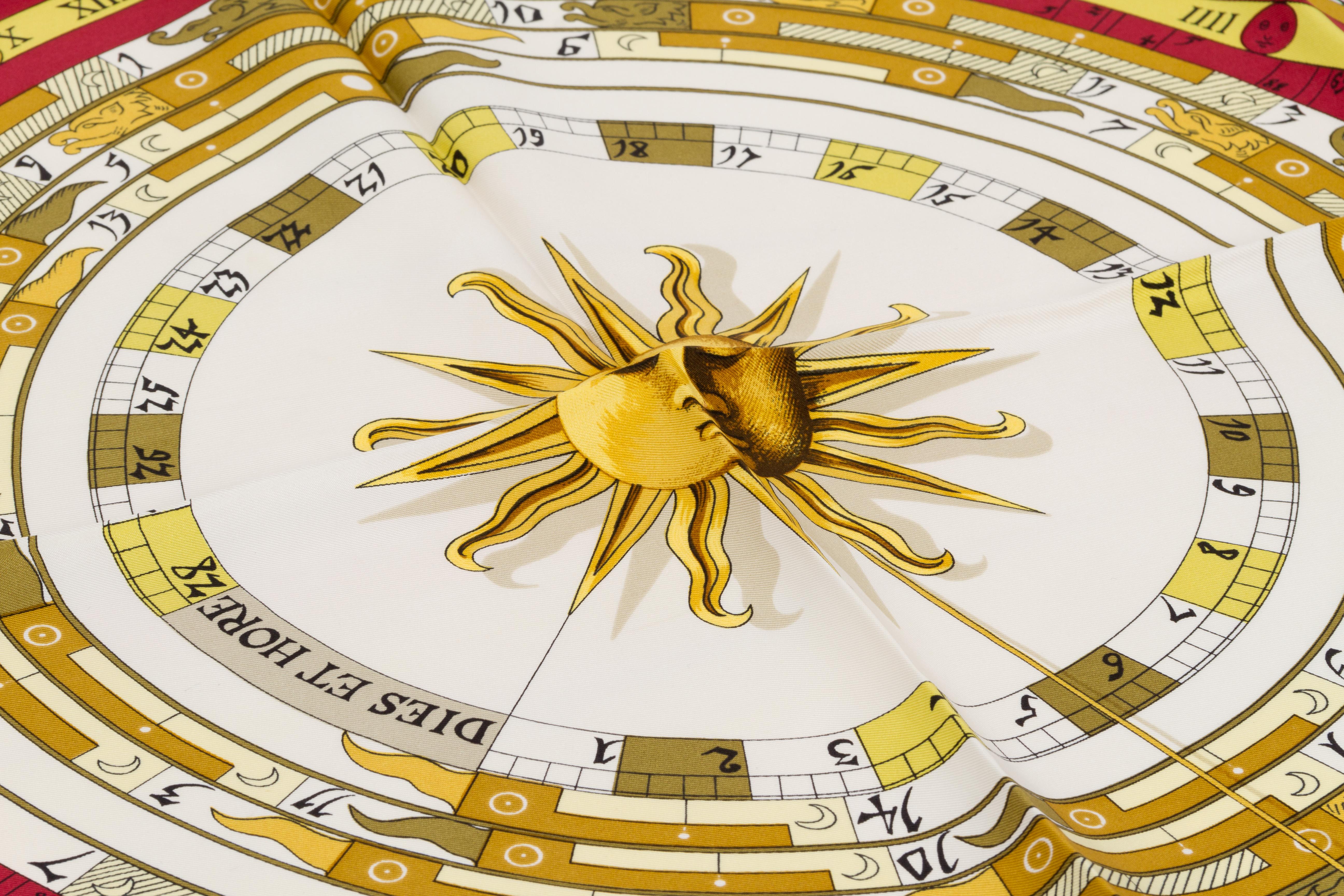 hermes zodiac scarf
