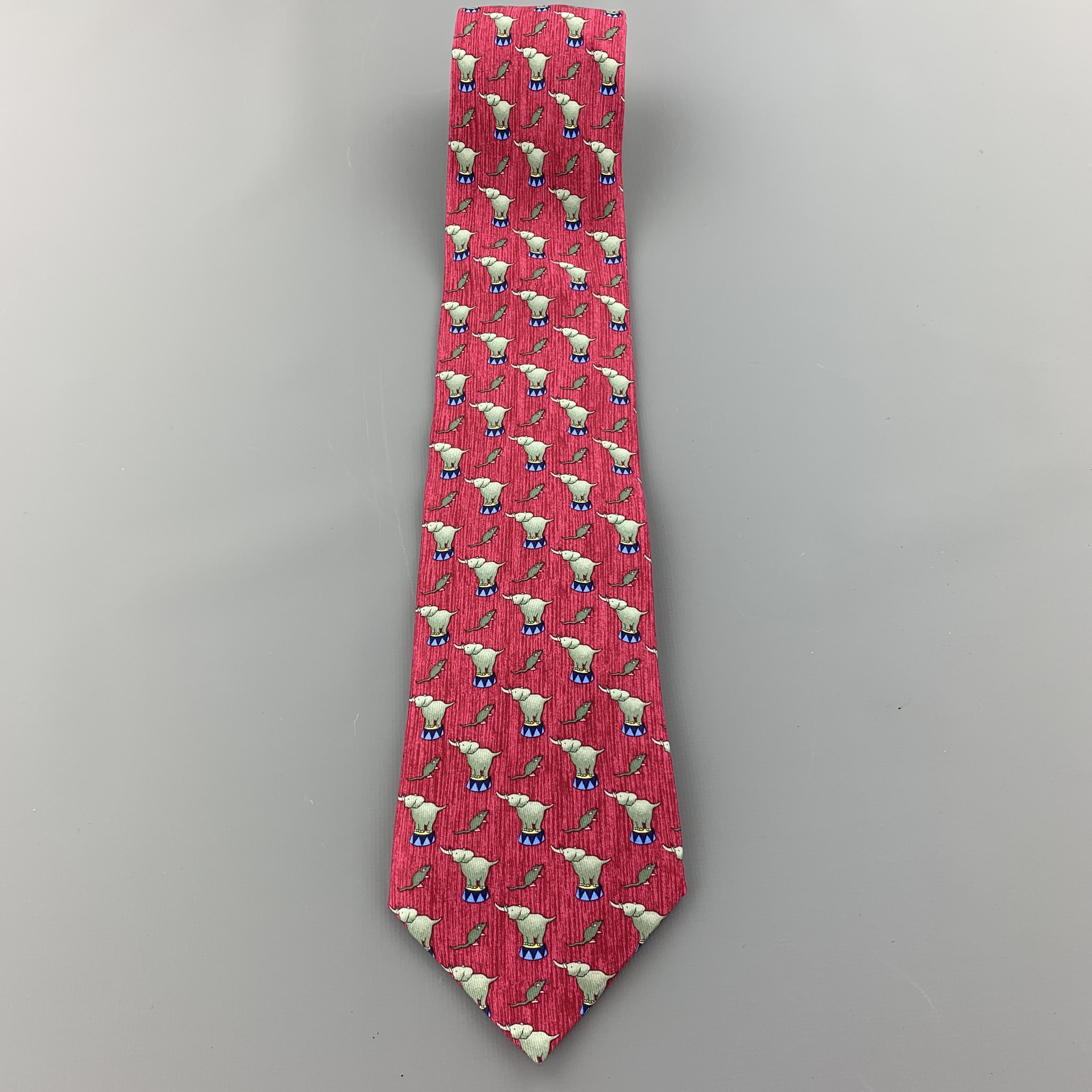 hermes tie elephant