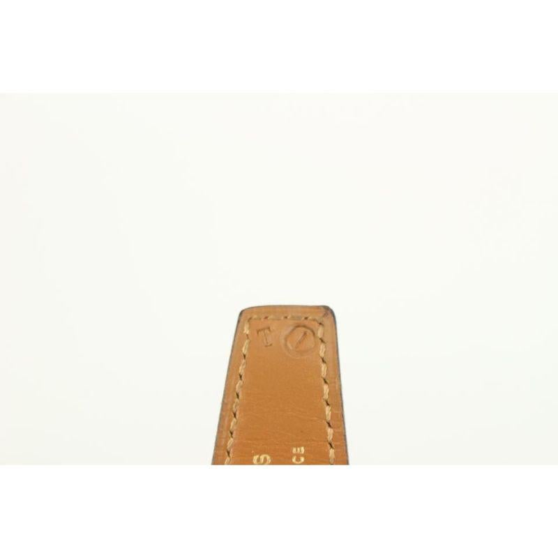 Hermès - Ceinture réversible Constance H, 24 mm, couleur bourgogne et or, avec logo, 1014h12 État moyen - En vente à Dix hills, NY