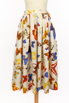 Hermès 'butterflies' skirt