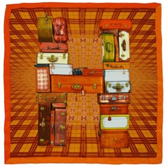 Hermes by Anamorphee "Voyage en H" Silk Scarf
