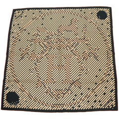 Hermès by Dimitri Rybaltchenko "Parcours d'H" Silk Carre Scarf