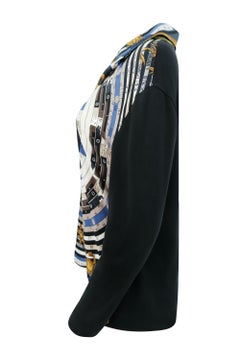 Hermès by Margiela Dies et Hors Astrologie Print Long Sleeve Polo Shirt