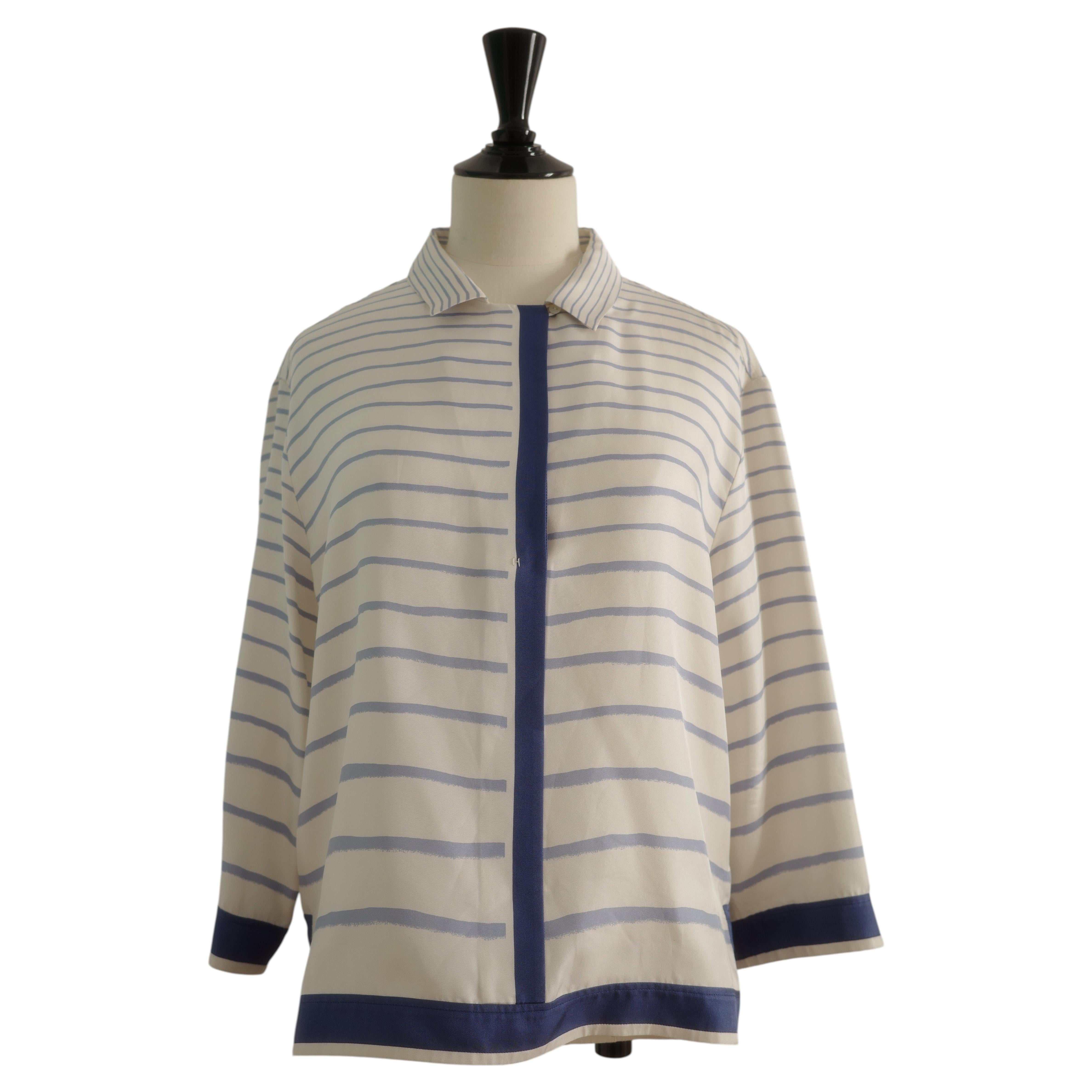Hermès by Martin Margiela Vintage Yellow Linen Shirt, SS 2001