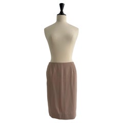 Hermès by Martin Margiela Vintage Wool Pencil Skirt – Late 1990s / Early 2000s