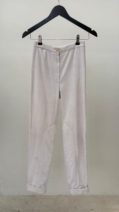 Pantaloni di velluto a coste Hermès by Martin Margiela