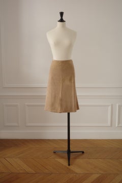Hermès by Martin Margiela, lambskin skirt, Spring 1999