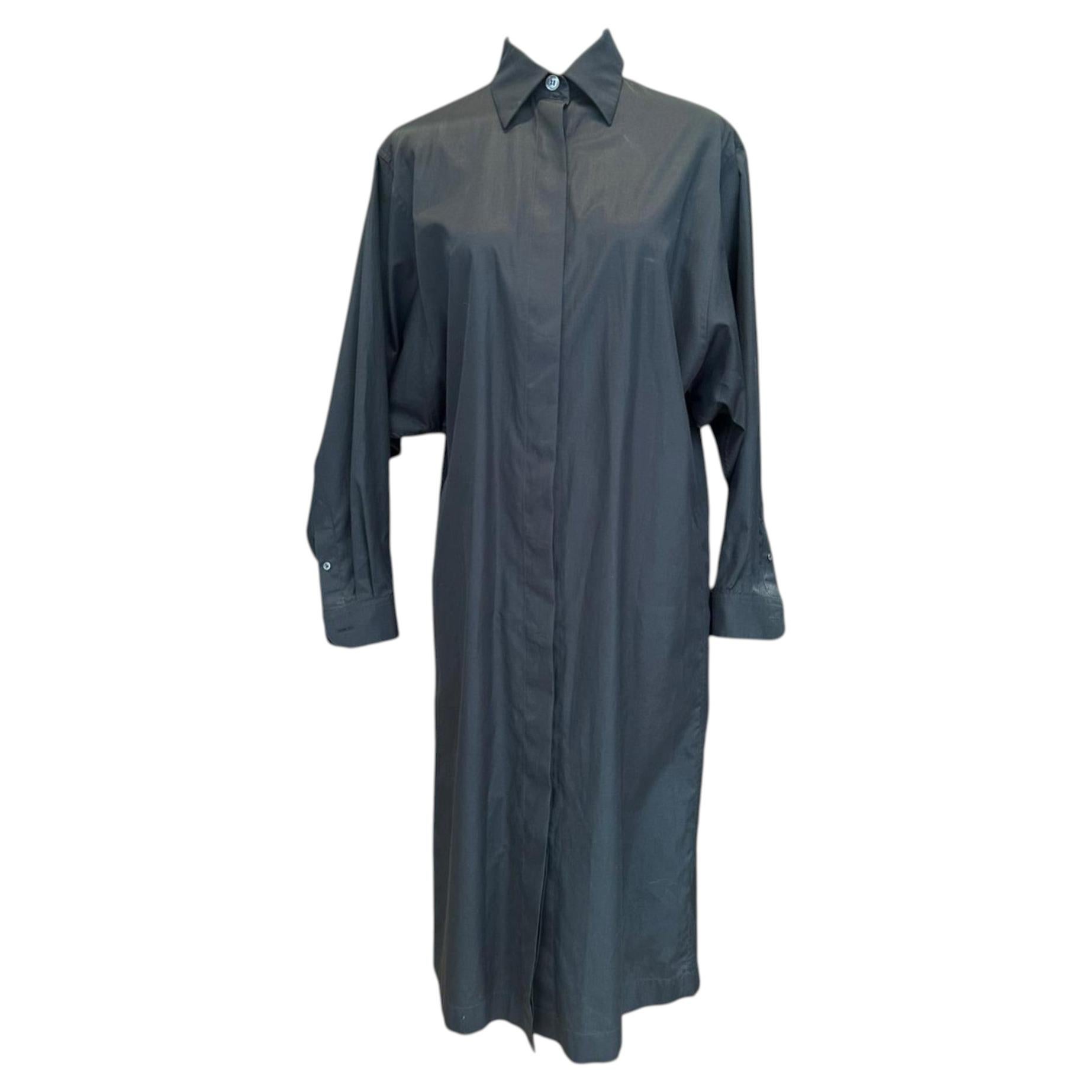 Hermès by Martin Margiela S/S 2002 Cotton Poplin Shirt Dress