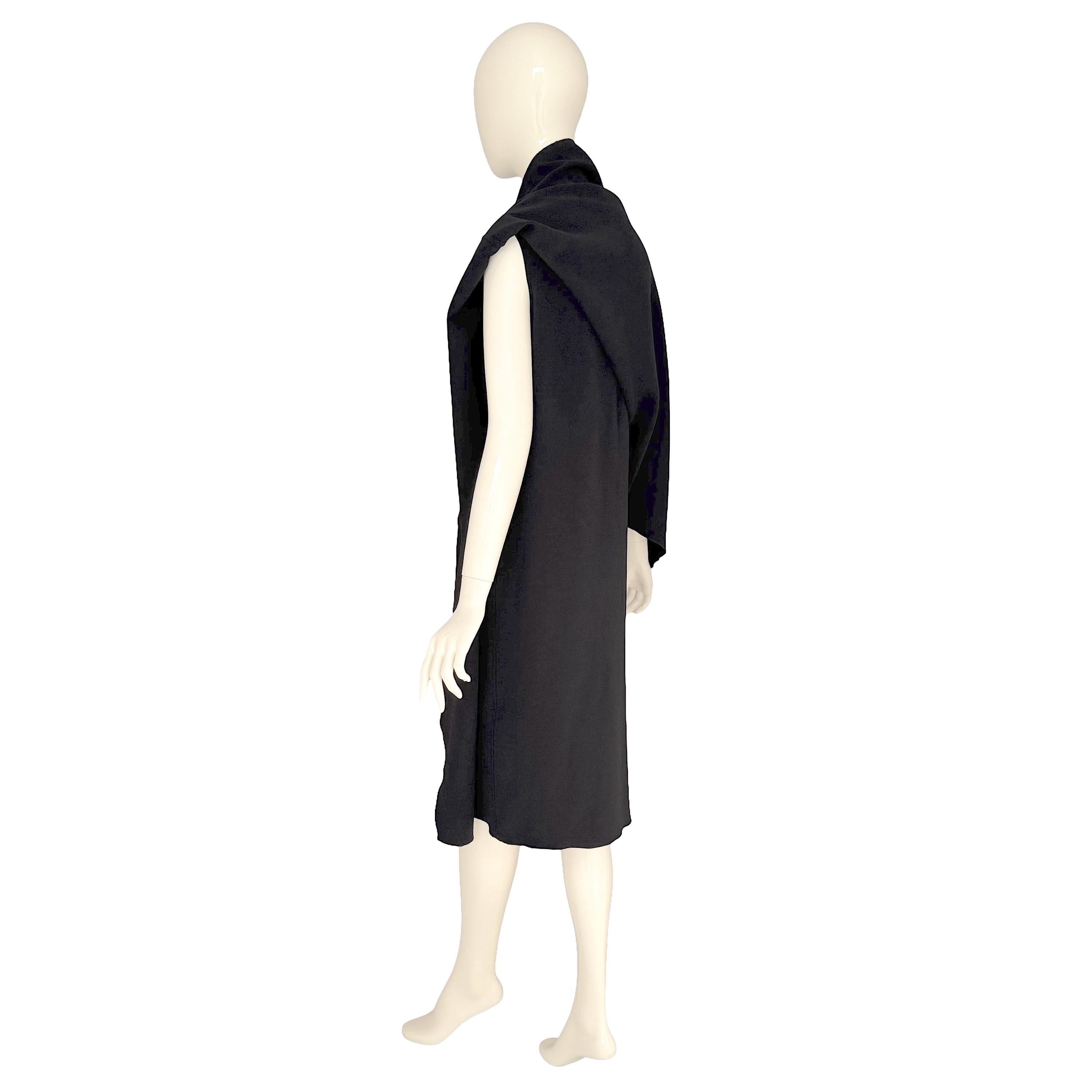Robe en laine Hermès by Martin Margiela Vintage Circa (1997-2003) en vente 9
