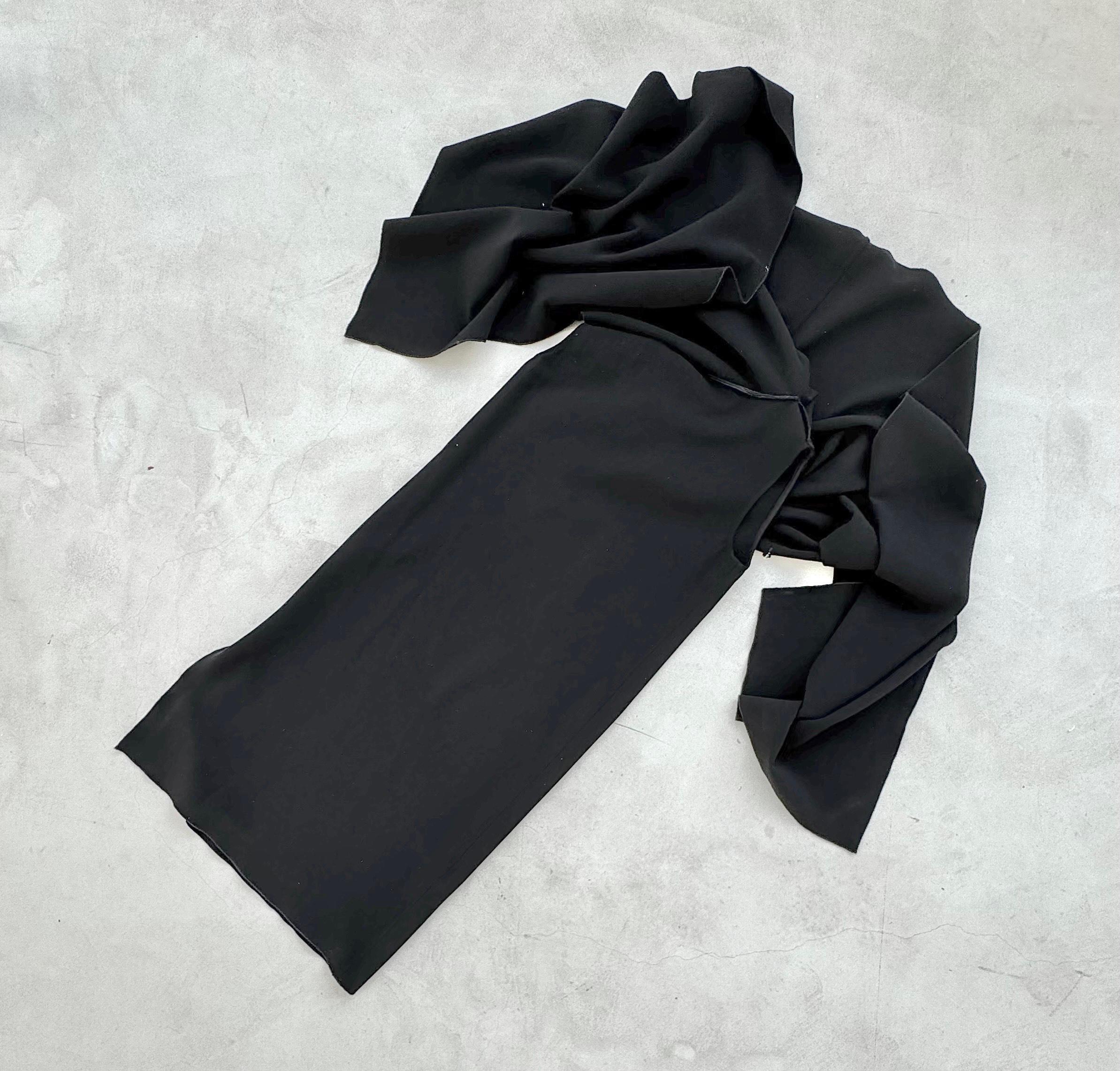 Robe en laine Hermès by Martin Margiela Vintage Circa (1997-2003) en vente 13