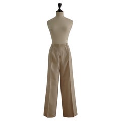 Hermès by Martin Margiela (1997-2003) Vintage Striped Silk Trousers