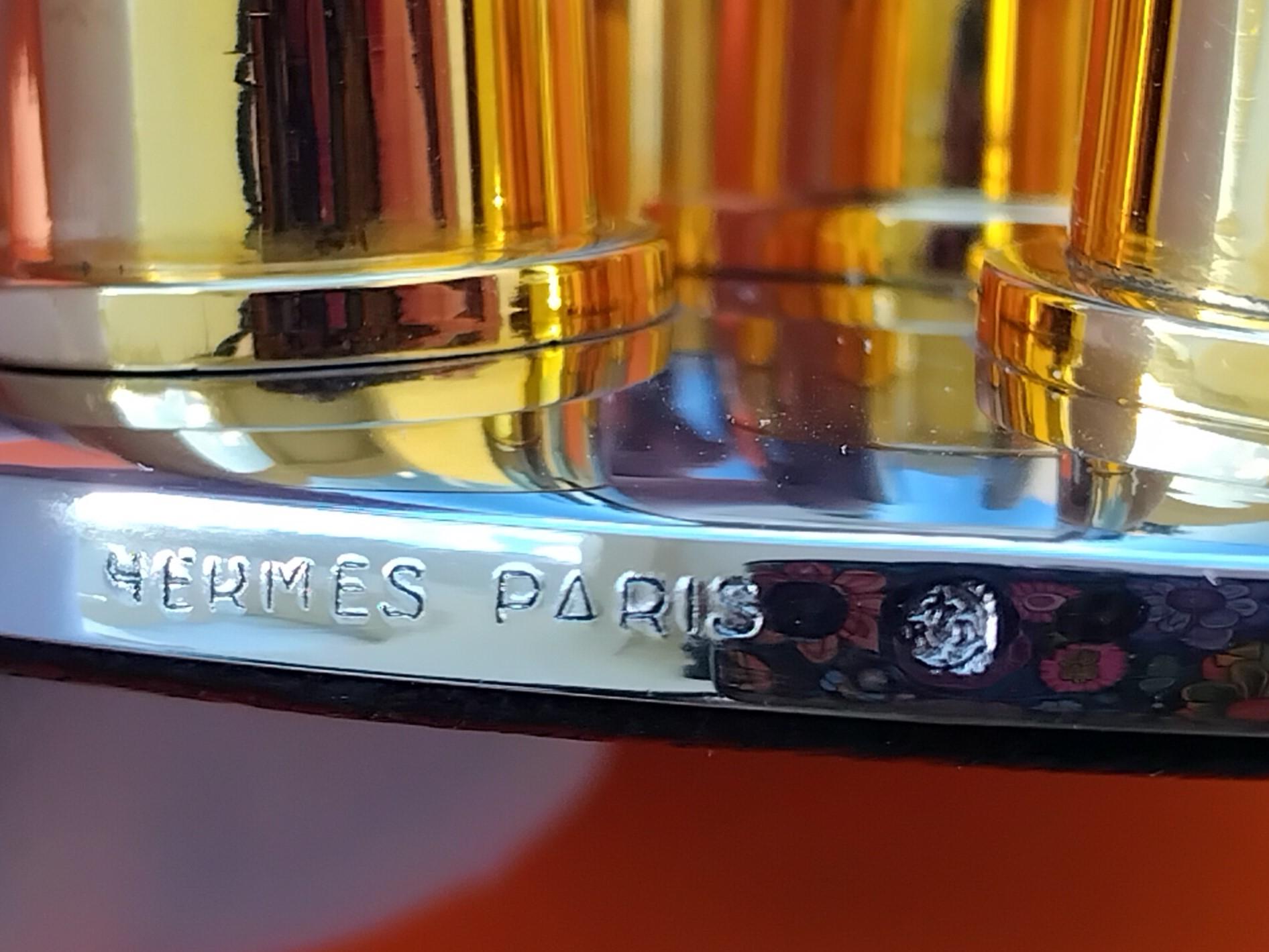 Portalápices Hermès by Ravinet d'Enfert en forma de 7 cartuchos de escopeta en venta 5