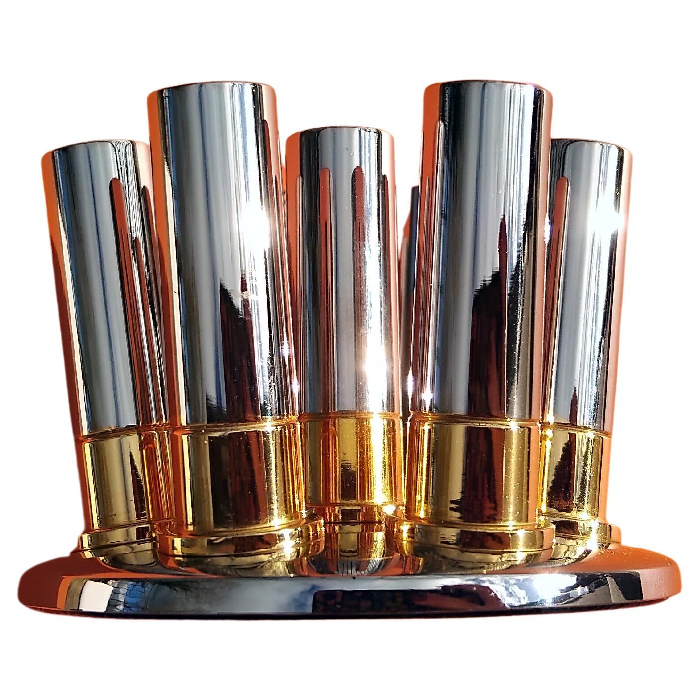 Hermès Shotgun Shells Seven Pencils Holder by Ravinet d'Enfert  Bullets Shaped