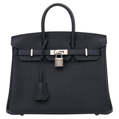Hermès Caban Birkin 25 Togo Herraje Paladio