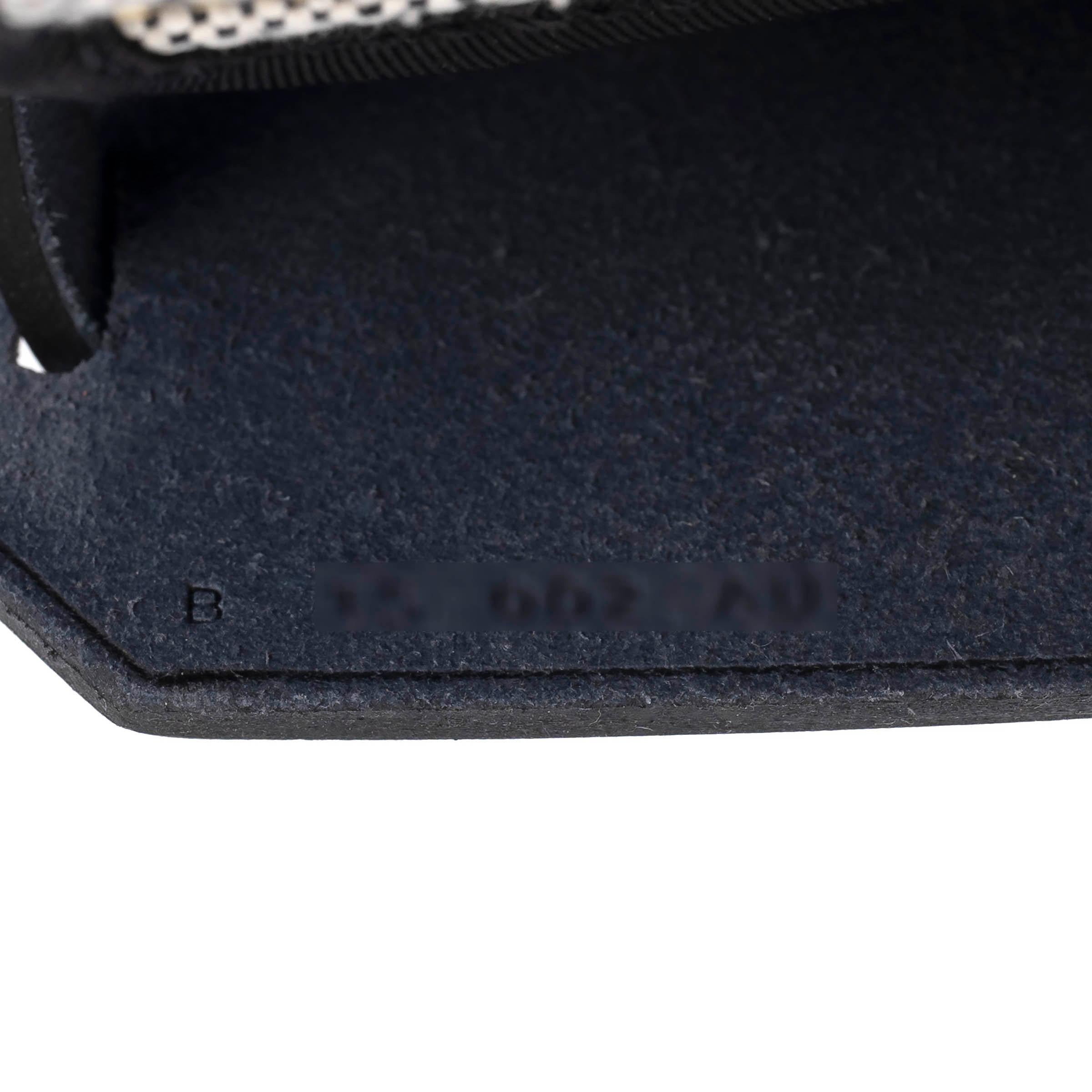 HERMES Caban / Indigo Toile H Berline canvas Hunter leather HERBAG 31 ZIP Bag 3