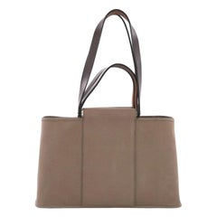 Hermes Cabas Elan Toile und Leder 39