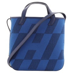 Hermes Cabas H en Biais Tote Canvas with Leather 27