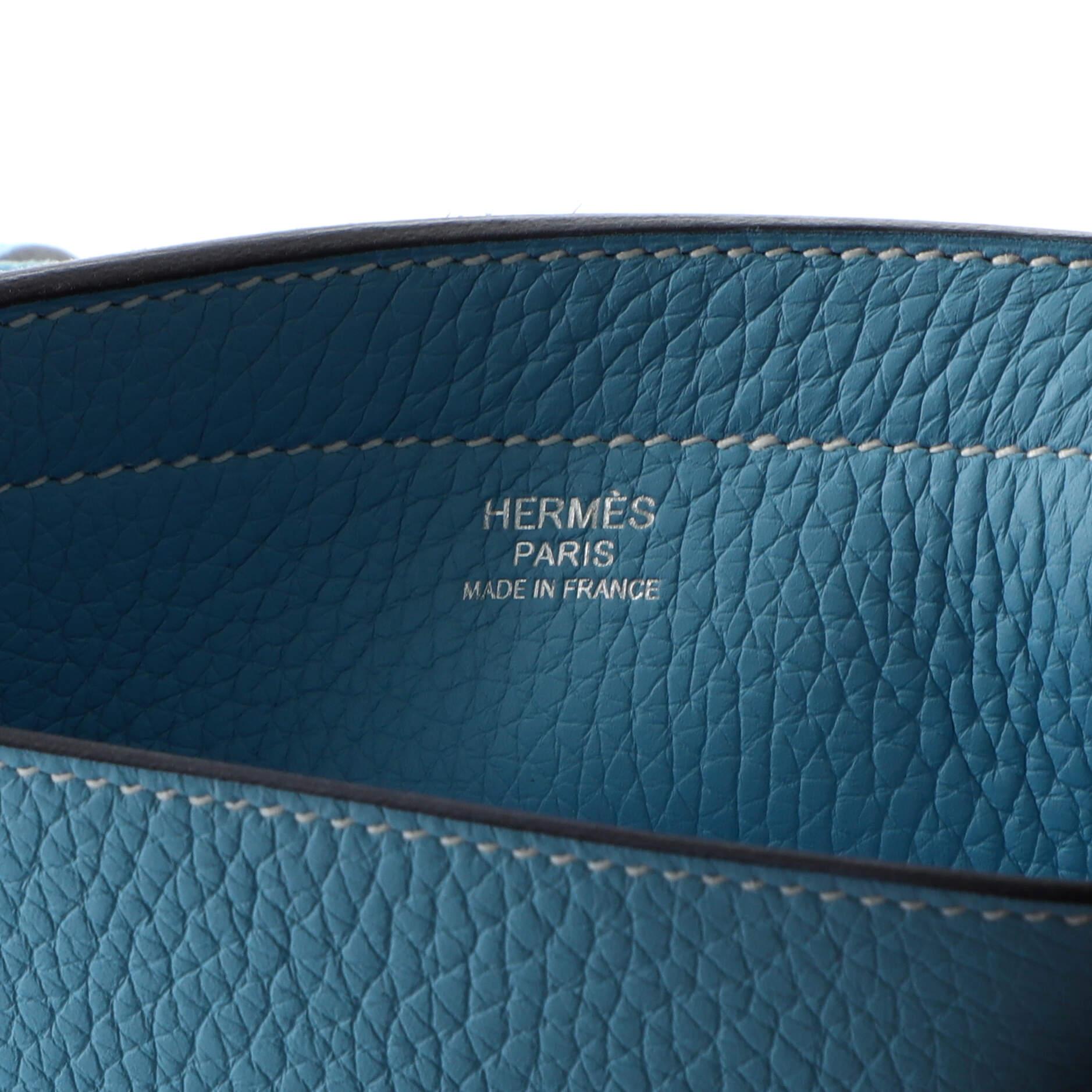 Hermes Cabasellier Tote Clemence 46 In Good Condition In NY, NY