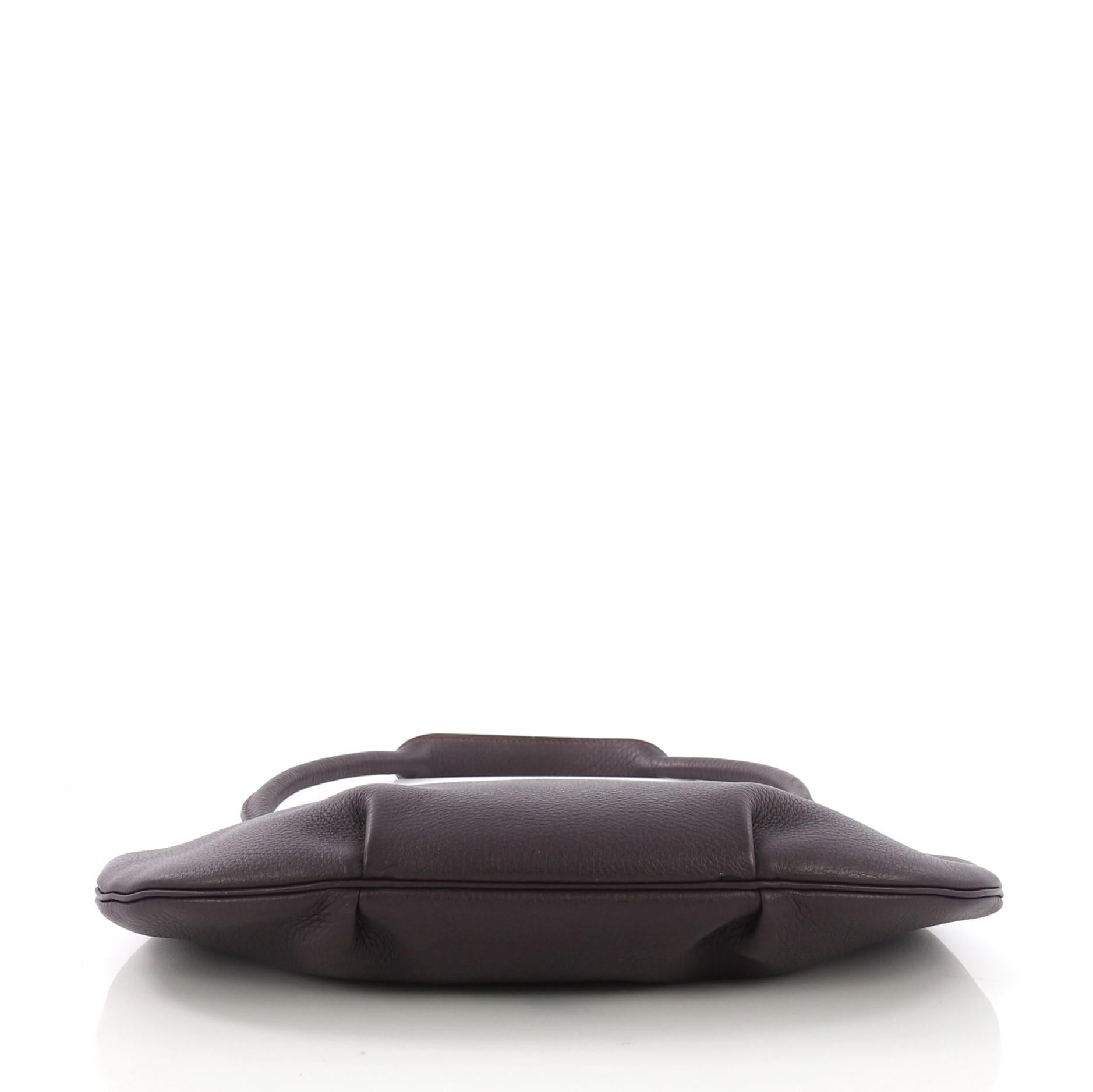 Women's Hermes Cacahuete Handbag Leather