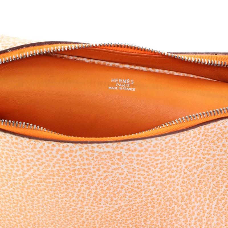 Hermes Cacahuete Handbag Leather  1
