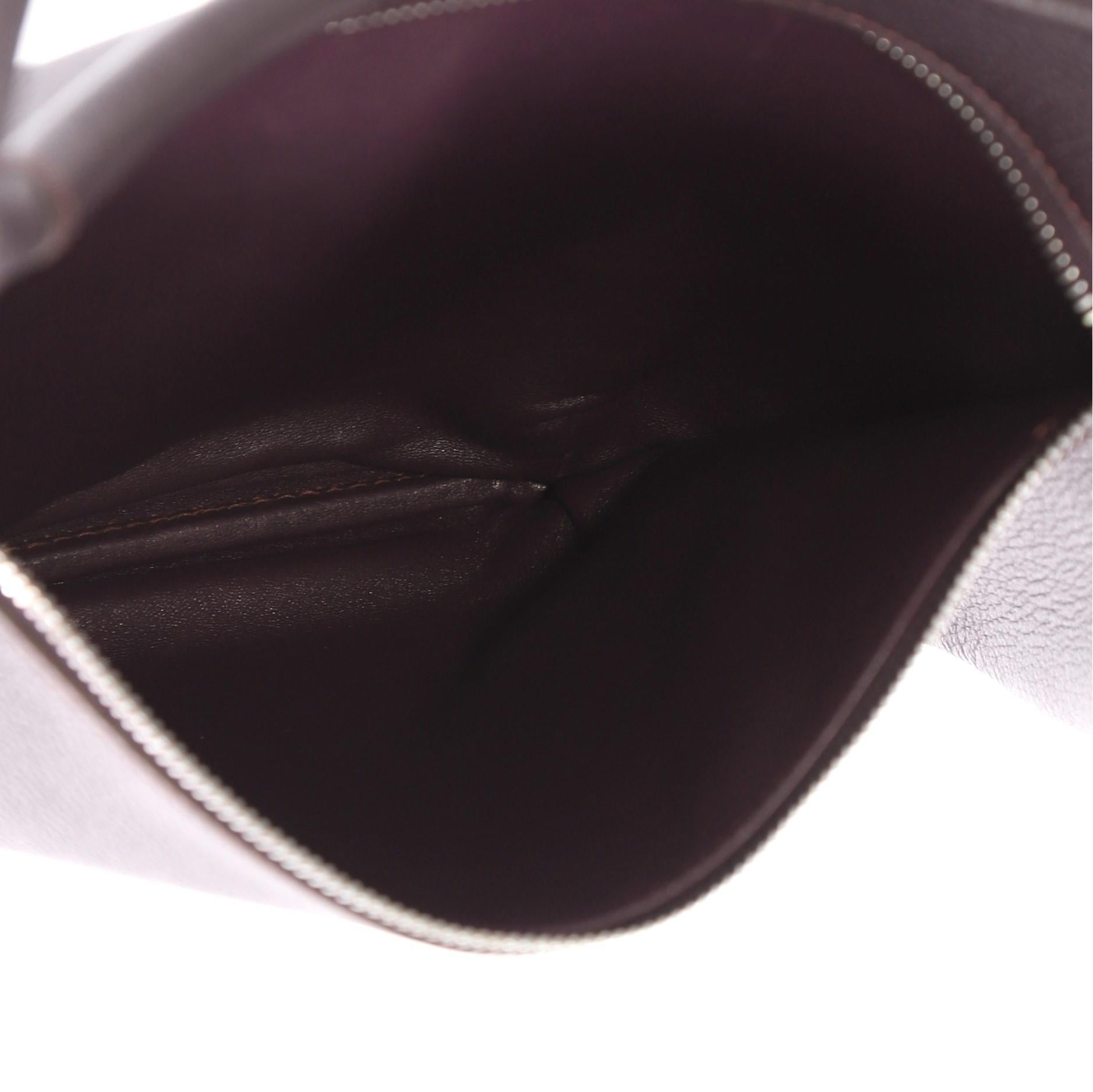 Hermes Cacahuete Handbag Leather 1