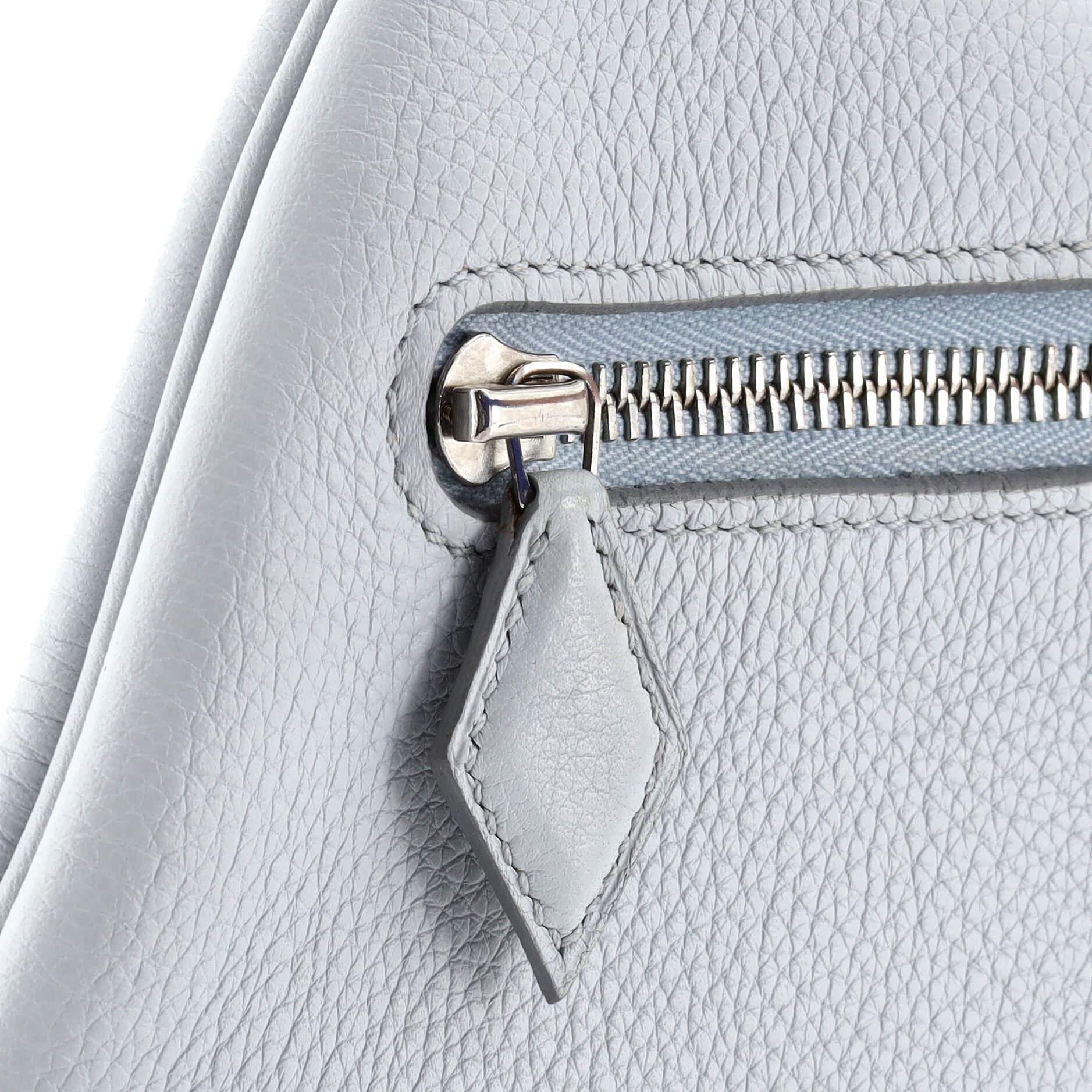Hermes Cacahuete Handbag Leather 3