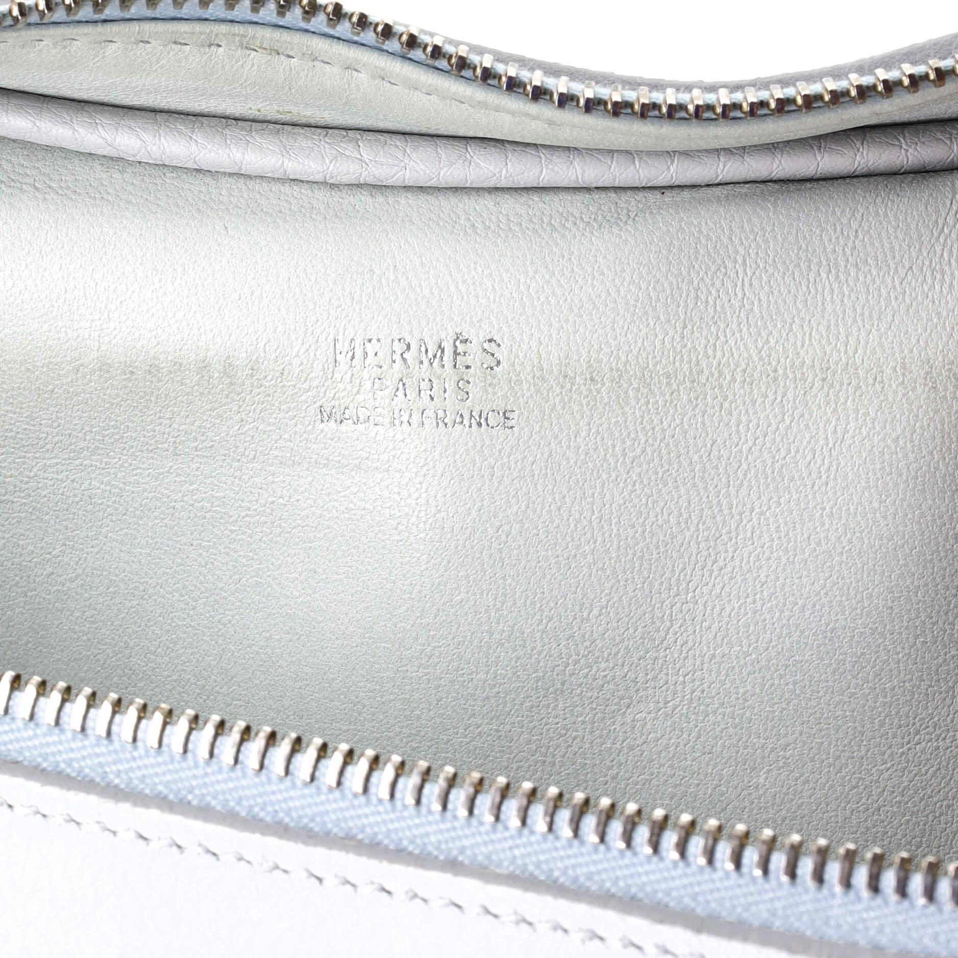 Hermes Cacahuete Handbag Leather 4