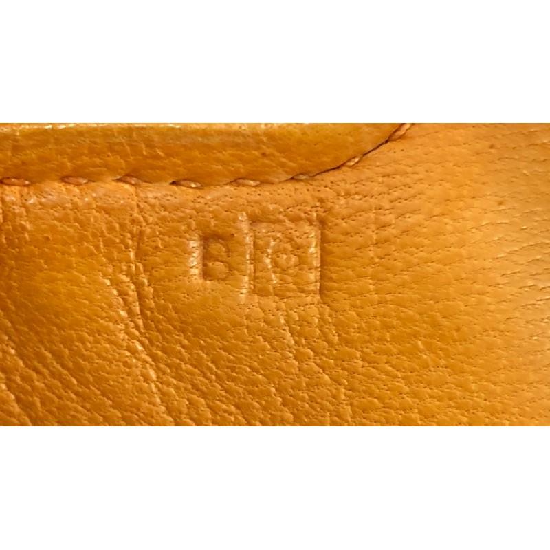 Hermes Cacahuete Handbag Leather  4