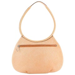Hermes Cacahuete Handbag Leather 