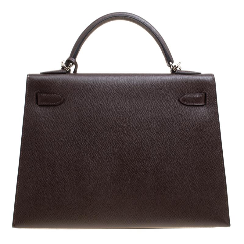 Your wait to own a Hermes Kelly Sellier 32 is now over! Inspired by none other than Grace Kelly of Monaco, Hermes Kelly is carefully hand stitched to perfection. The Maison doesn't fail to impress us with this piece, the side stitches for a Sellier