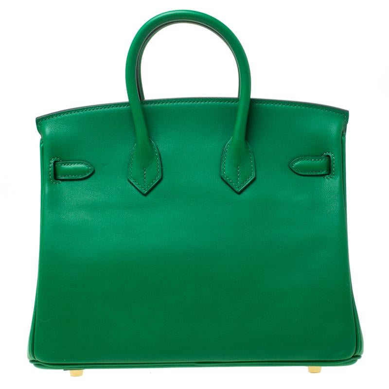 High quality and flawless craftsmanship are synonymous with Hermes. The Birkin was inspired by Jane Birkin and is one of the most desired handbags in the world. It is a timeless classic that never goes out of style. Handcrafted from the highest