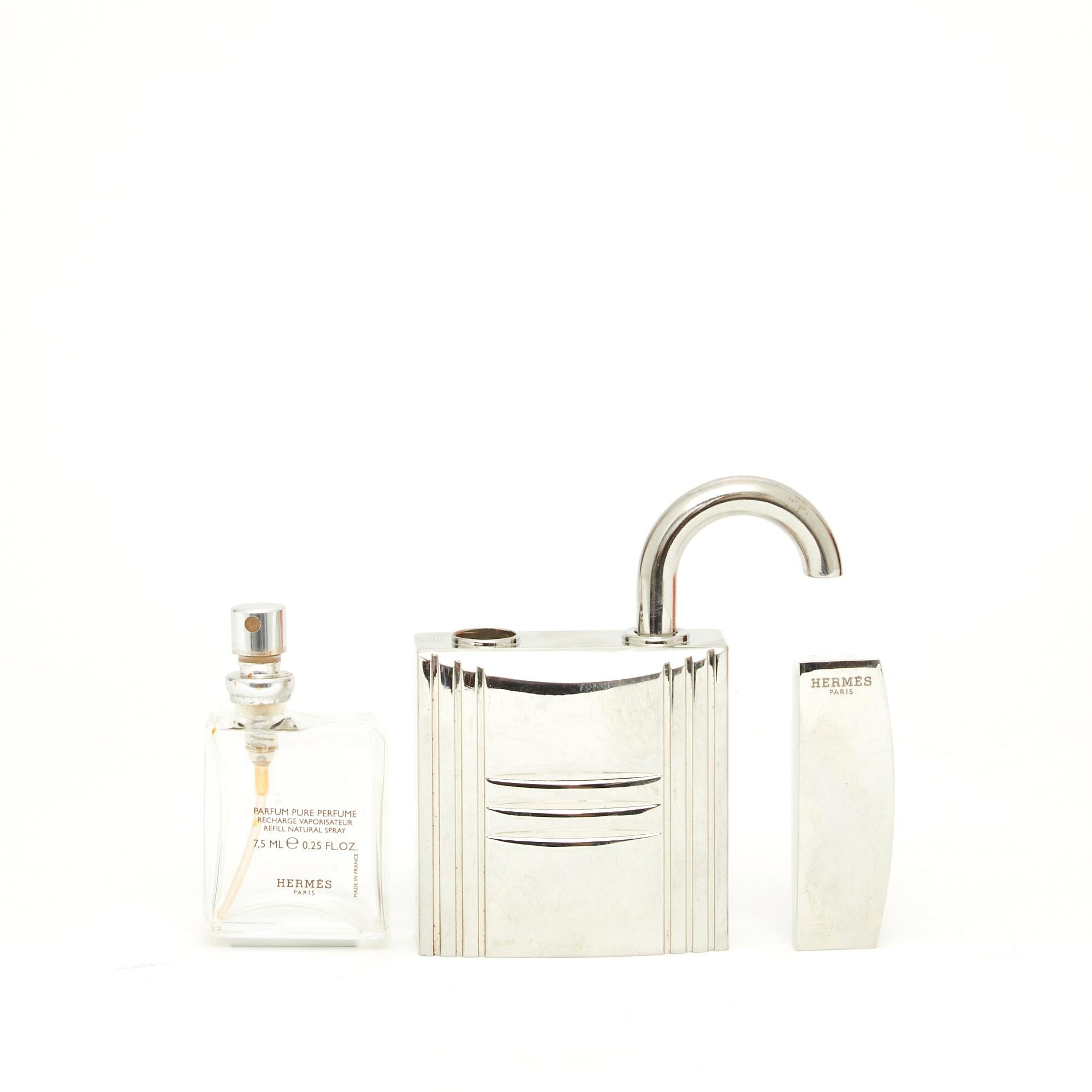Hermès Cadenas Kelly Caleche 24 Faubourg Refillable Perfume Spray Hermes For Sale 1