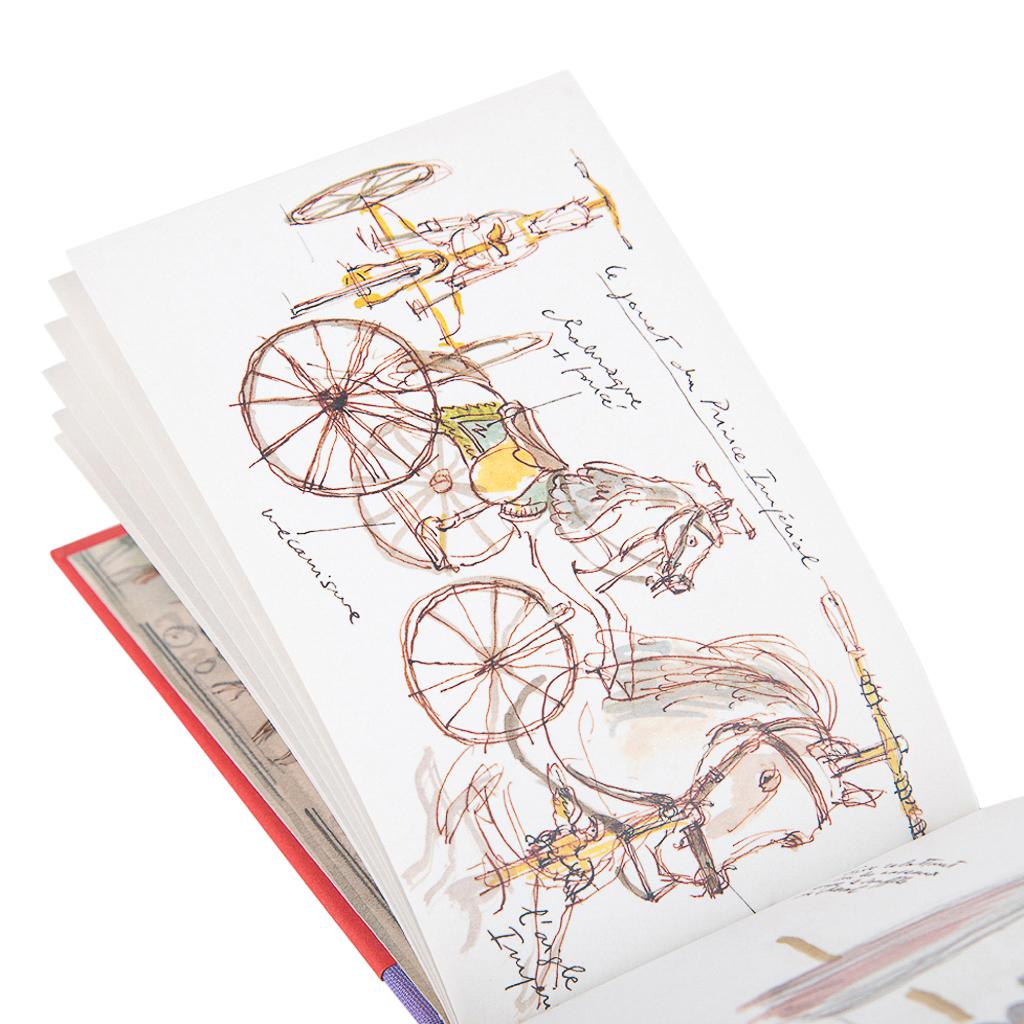 Ensemble de neuf livres Cahiers Drawings / Sketches de Philippe Dumas de Hermès 8