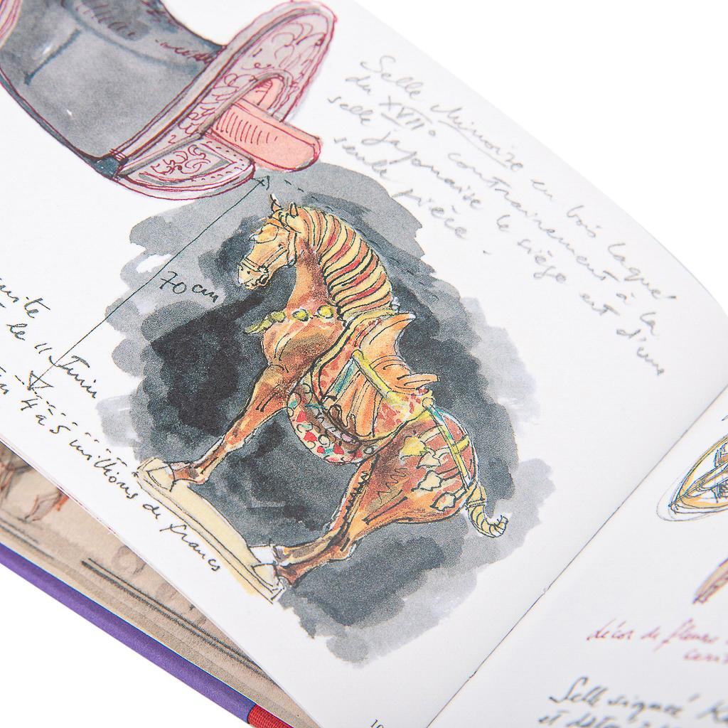 Ensemble de neuf livres Cahiers Drawings / Sketches de Philippe Dumas de Hermès 10